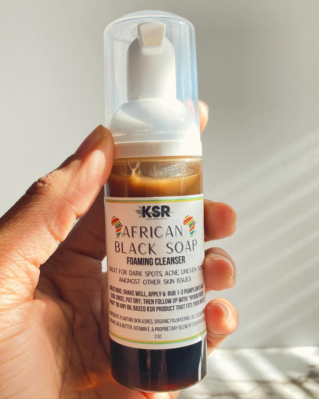 Liquid African Black Soap