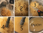 Step By Step Photo Guide of making sea moss gel