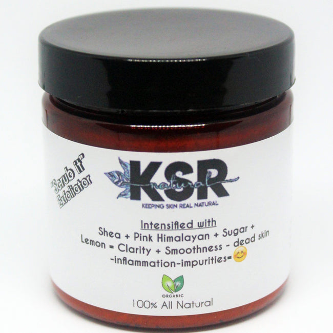 Container of 'Scrub it' Exlofiator by KSR Natural