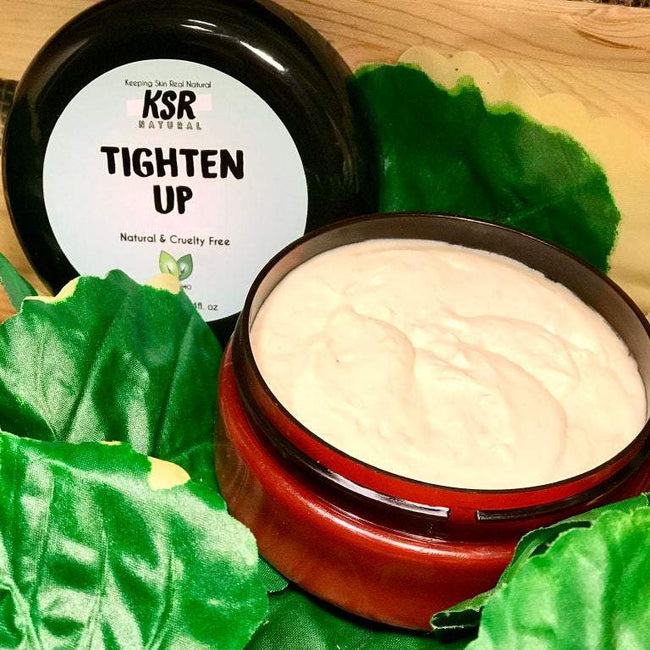 4 fl oz container of KSR Natural Tighten Up Cream